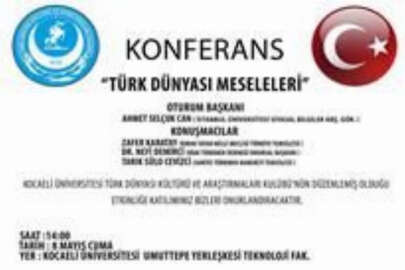 Kocaeli Üniversitesi’nde Türk Dünyası ve Kırım konferansı