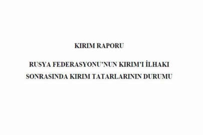 Türkiye Cumhuriyeti Gayri Resmi Heyeti'nin hazırladığı Kırım Raporu