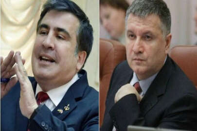 Avakov ve Saakaşvili arasında gerginlik