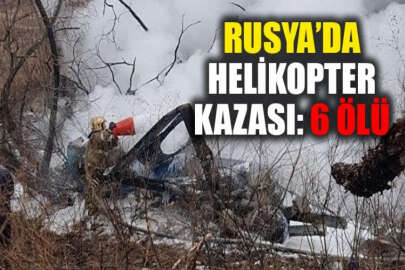 Rusya’da helikopter kazası: 6 ölü