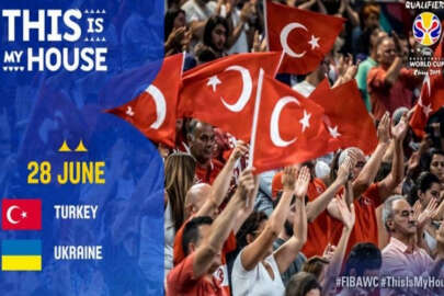 Türkiye-Ukrayna basketbol karşılaşması