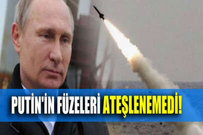 Putin'in yönettiği tatbikatta füze atışı başarısız geçti!