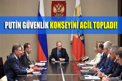 Putin Güvenlik Konseyi ile acil toplantı gerçekleştirdi