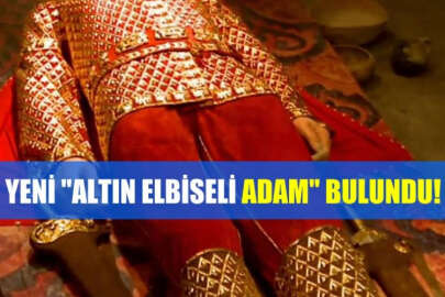 Kazakistan'da bir "Altın Elbiseli Adam" daha bulundu!