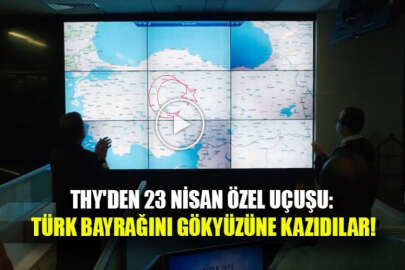 TK1920 uçuşunu tamamladı: Ay yıldız gökyüzünde açtı!