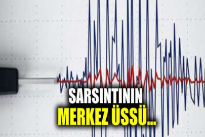 Akdeniz'de deprem