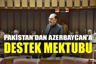 Pakistan'dan Azerbaycan'a destek mektubu