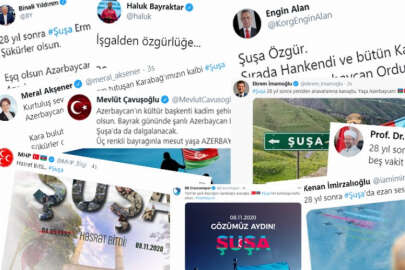 Şuşa Zaferi: Sosyal medyada gündem oldu