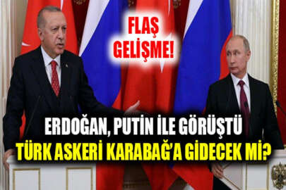 Erdoğan ile Putin görüştü: Gündem Karabağ