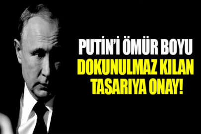 Putin'i ömür boyu dokunulmaz kılacak tasarı Duma'dan geçti