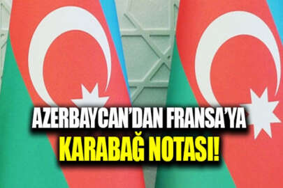 Azerbaycan'dan Fransa'ya "Karabağ" notası