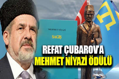 KTMM Başkanı Refat Çubarov'a Mehmet Niyazi Ödülü