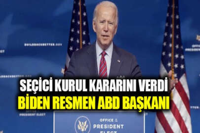 Seçici Kurul, Joe Biden'ın başkanlığını onayladı