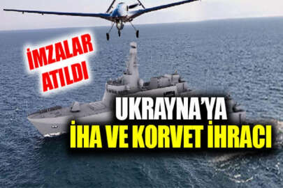 İmzalar atıldı: Ukrayna, korvet ve İHA ihtiyacını Türkiye'den karşılayacak