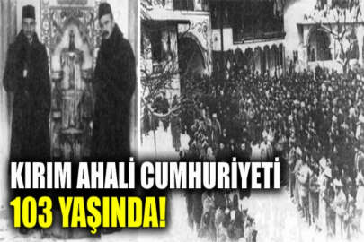 Kırım Ahalî Cumhuriyeti 103 yaşında!