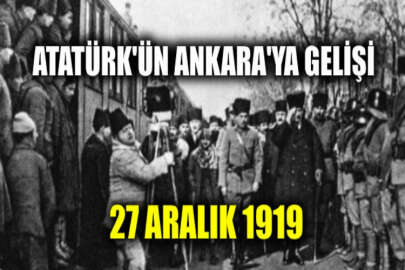 Atatürk'ün Ankara'ya gelişinin 101. yıl dönümü