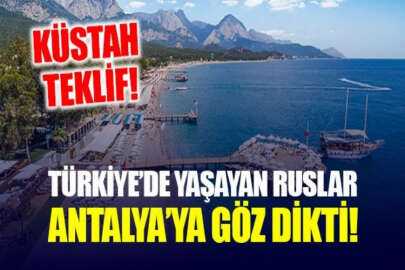 Antalya'daki Ruslardan küstah teklif: Türkiye'de Kırım benzeri "referandum"  çağrısı yaptılar!