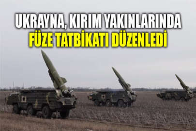 Ukrayna, Kırım yakınlarında tatbikat düzenledi