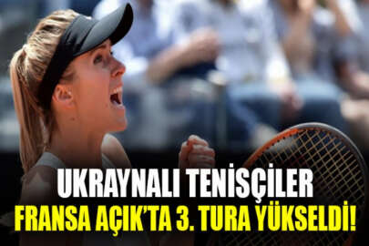 Ukraynalı tenisçi Elina Svitolina, Fransa Açık'ta üçüncü tura yükseldi