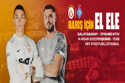 Galatasaray ve Dinamo Kıyiv, Ukraynalı yetim çocuklar için özel maç oynayacak