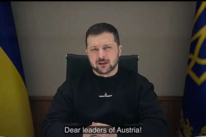 Zelenskıy, Ukrayna'daki savaşın 400. gününde Avusturya Ulusal Meclisi'ne hitap etti