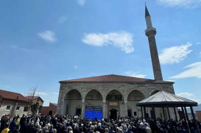 TİKA'nın restore ettiği Üsküp Sultan Murat Camisi ibadete açıldı