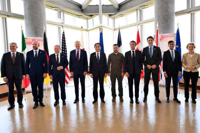 Ukrayna Cumhurbaşkanı Zelenskıy, G-7 liderleriyle görüştü