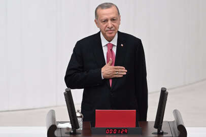 Cumhurbaşkanı Erdoğan, TBMM'de yemin ederek göreve başladı