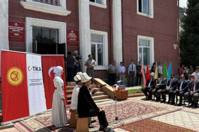 TİKA, Kırgızistan’da Türkçe Öğretim Merkezi açtı