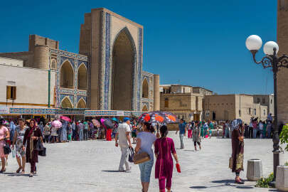 Özbekistan'a yılın ilk yarısında 3 milyondan fazla turist geldi