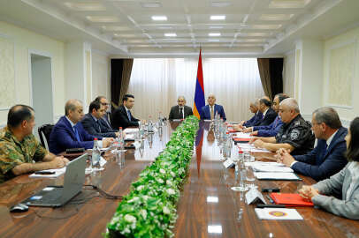 Paşinyan başkanlığında Ermenistan Güvenlik Konseyi toplandı