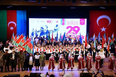 Türkiye Cumhuriyeti'nin 100. yılı Azerbaycan'da kutlandı