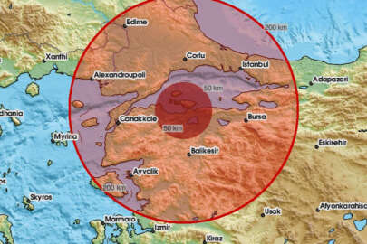 Marmara Denizi'nde 4.1 büyüklüğünde deprem!