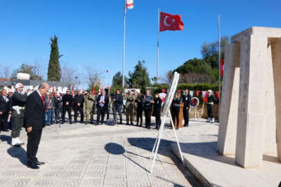 KKTC Cumhurbaşkanı Tatar Baf Direnişi şehitlerini anma programına katıldı