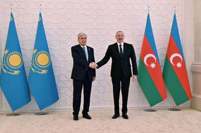 Kazakistan Cumhurbaşkanı Tokayev Azerbaycan'da!