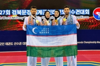 Dünya Askerî Taekwondo Şampiyonası'nda Özbekistan 1. oldu