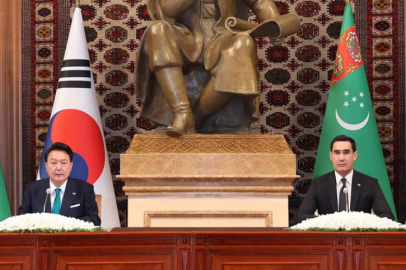 Güney Kore Cumhurbaşkanı Türkmenistan'da farklı alanlarda anlaşma imzaladı