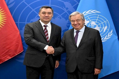 BM Genel Sekreteri Guterres, Kırgızistan Cumhurbaşkanı Caparov ile görüşecek