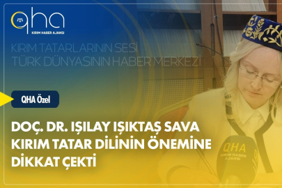 Doç. Dr. Işılay Işıktaş Sava Kırım Tatar dilinin önemine dikkat çekti