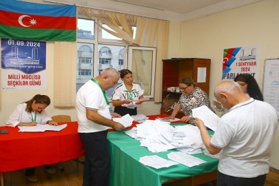 Azerbaycan'da seçim sonuçları açıklandı: YAP çoğunluğu elde etti