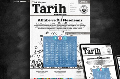 Türk Dünyası Tarih Kültür Dergisi "Alfabe ve Dil Meselemiz" başlığıyla yayımlandı