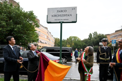 Roma'da Kırgızistan Parkı açıldı