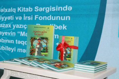 Ünlü Kazak Türkü Berdibek Sokpakbayev'in "Benim Adım Koza" romanı, Azerbaycan'da tanıtıldı