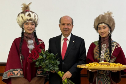 KKTC lideri Tatar, TDT Zirvesi için Kırgızistan’da