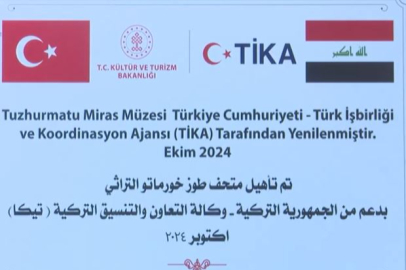 TİKA'dan Tuzhurmatu'da Türkmen kültürünü koruyan müzeye destek