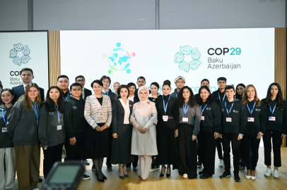 Türk dünyasının First Lady'leri COP29'da