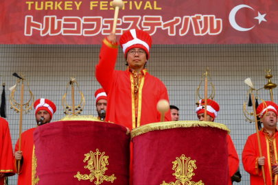 Tokyo'da Türkiye Festivali: Japon Mehteran Takımı büyüledi