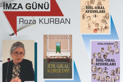 Kazan Tatarı tarihçi Roza Kurban, kitap fuarında okuyucularıyla buluşacak