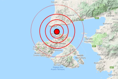 Çanakkale Ayvacık'ta 5.2 büyüklüğünde deprem!