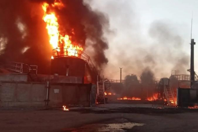 Ukrayna, işgalci Rus ordusu için yakıt sağlayan rafineriyi vurdu